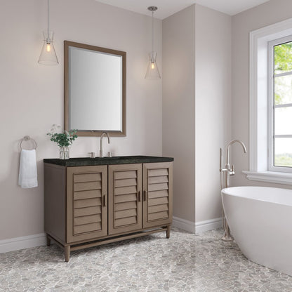 James Martin - Portland 48" Single Vanity, Whitewashed Walnut, w/ 3 CM Phantome Eclos Top - 620-V48-WW-3PHT view 4