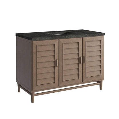 James Martin - Portland 48" Single Vanity, Whitewashed Walnut, w/ 3 CM Phantome Eclos Top - 620-V48-WW-3PHT view 11