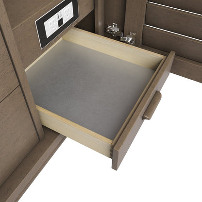 James Martin - Portland 60" Double Vanity Whitewashed Walnut w/ 3 CM Charcoal Soapstone Silestone Top - 620-V60D-WW-3CSP view 15
