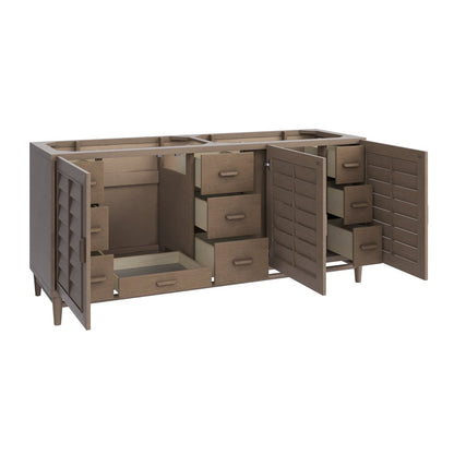 James Martin - Portland 72" Double Vanity Cabinet, Whitewashed Walnut - 620-V72-M-WW view 3