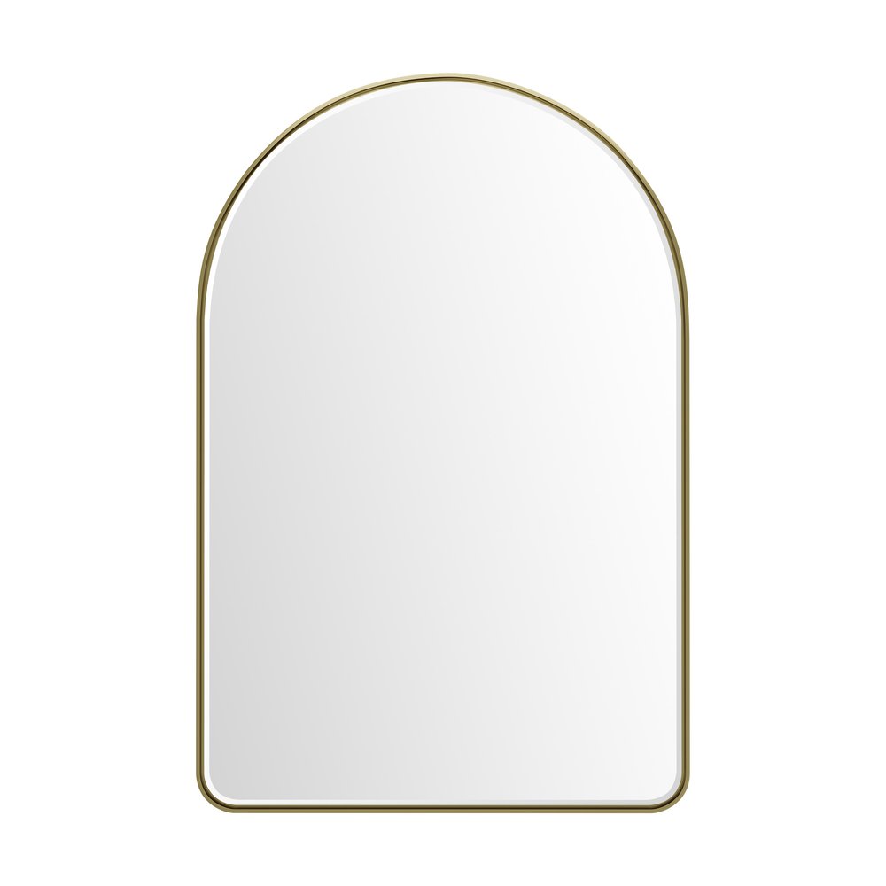 James Martin - Rohe 24" Arched Mirror, Champagne Brass - 715-MA24-CB view 1