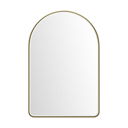 James Martin - Rohe 24" Arched Mirror, Champagne Brass - 715-MA24-CB view 1