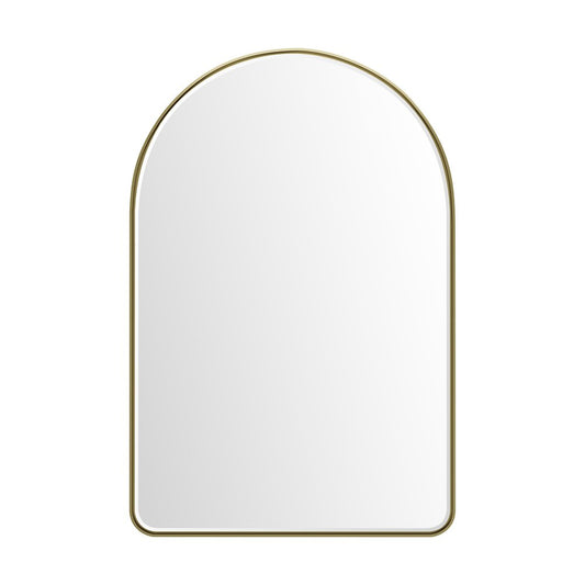 James Martin - Rohe 24" Arched Mirror, Champagne Brass - 715-MA24-CB view 1