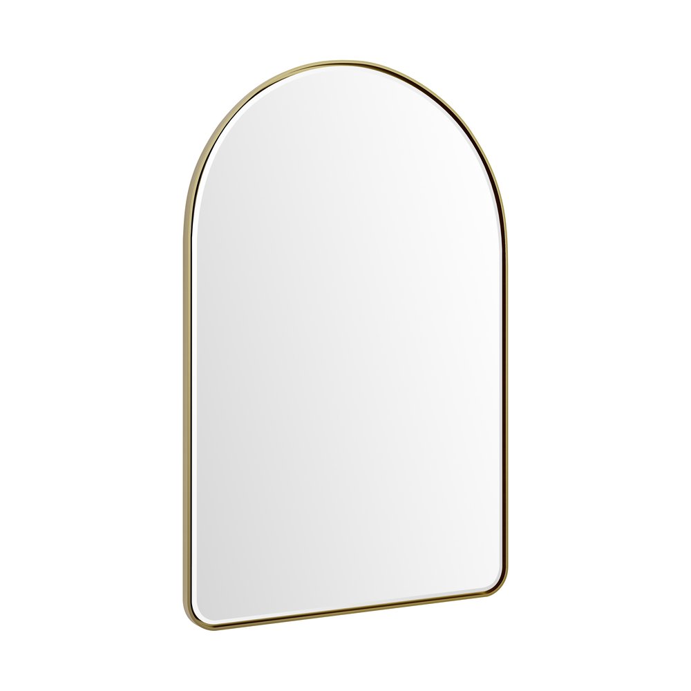 James Martin - Rohe 24" Arched Mirror, Champagne Brass - 715-MA24-CB view 9