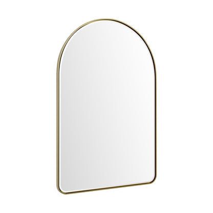 James Martin - Rohe 24" Arched Mirror, Champagne Brass - 715-MA24-CB view 9