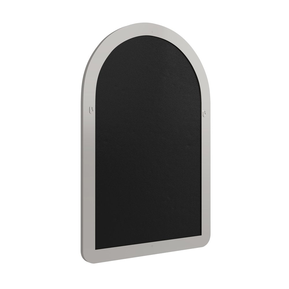 James Martin - Rohe 24" Arched Mirror, Satin Nickel - 715-MA24-SN view 7