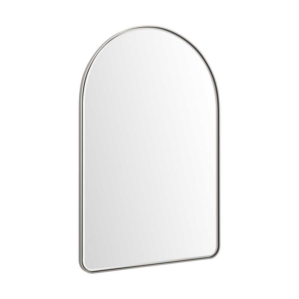 James Martin - Rohe 24" Arched Mirror, Satin Nickel - 715-MA24-SN view 9