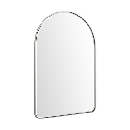 James Martin - Rohe 24" Arched Mirror, Satin Nickel - 715-MA24-SN view 9