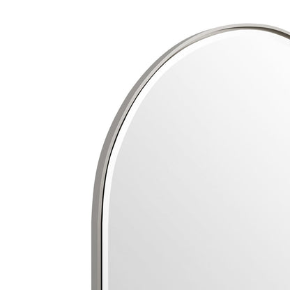 James Martin - Rohe 24" Arched Mirror, Satin Nickel - 715-MA24-SN view 10