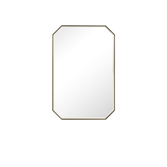 James Martin - Rohe 24" Octagonal Mirror, Champagne Brass - 715-MO24-CB view 1