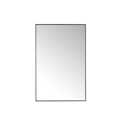 James Martin - Rohe 26" Rectangular Mirror, Satin Nickel - 715-M26-SN view 1