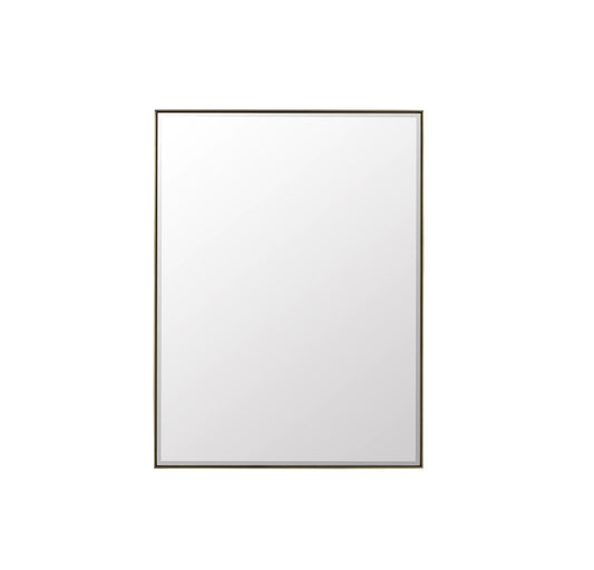 James Martin - Rohe 30" Rectangular Mirror, Champagne Brass - 715-M30-CB view 1