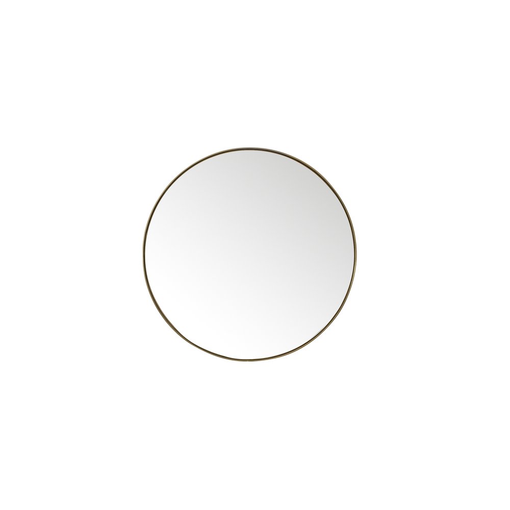 James Martin - Rohe 30" Round Mirror, Champagne Brass - 715-MR30-CB view 1