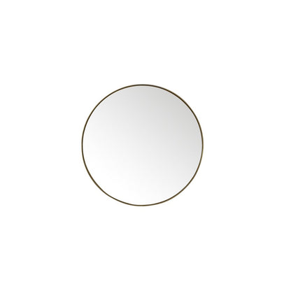 James Martin - Rohe 30" Round Mirror, Champagne Brass - 715-MR30-CB view 1