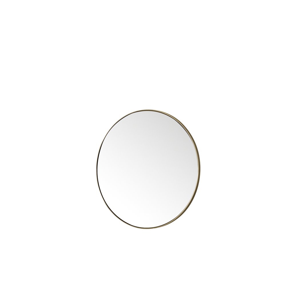 James Martin - Rohe 30" Round Mirror, Champagne Brass - 715-MR30-CB view 4