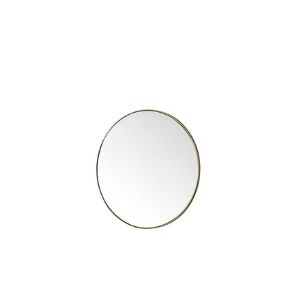 James Martin - Rohe 30" Round Mirror, Champagne Brass - 715-MR30-CB view 4