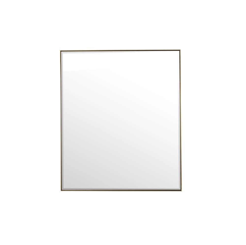 James Martin - Rohe 36" Rectangular Mirror, Champagne Brass - 715-M36-CB view 1