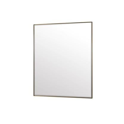 James Martin - Rohe 36" Rectangular Mirror, Champagne Brass - 715-M36-CB view 4