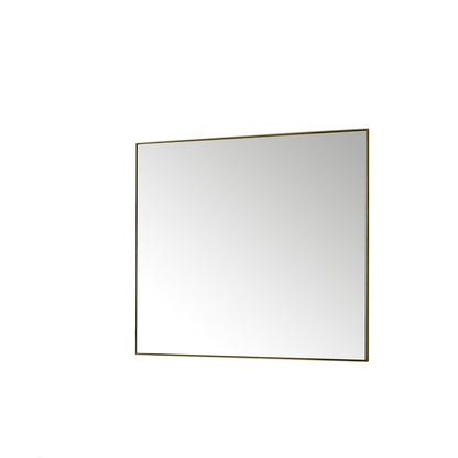 James Martin - Rohe 48" Rectangular Mirror, Champagne Brass - 715-M48-CB view 4