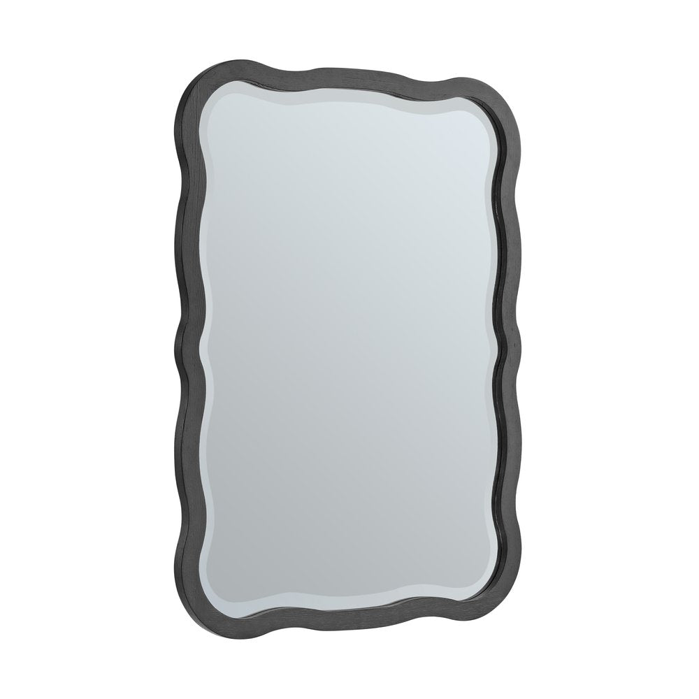 James Martin - Rowyn Wavy 28" Mirror, Carbon Oak - 246-M28-CBO view 2