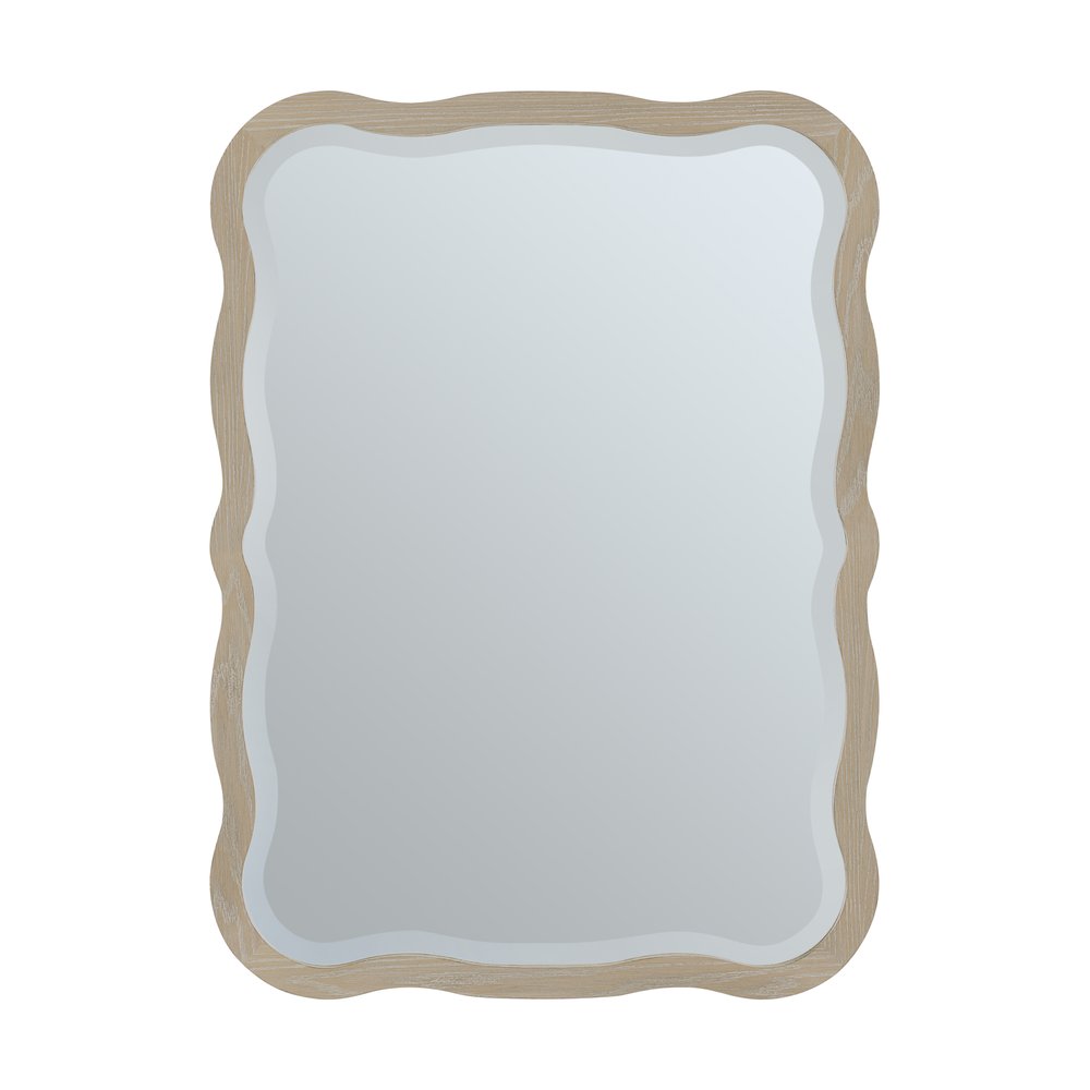 James Martin - Rowyn Wavy 28" Mirror, Natural - 246-M28-NAT view 1
