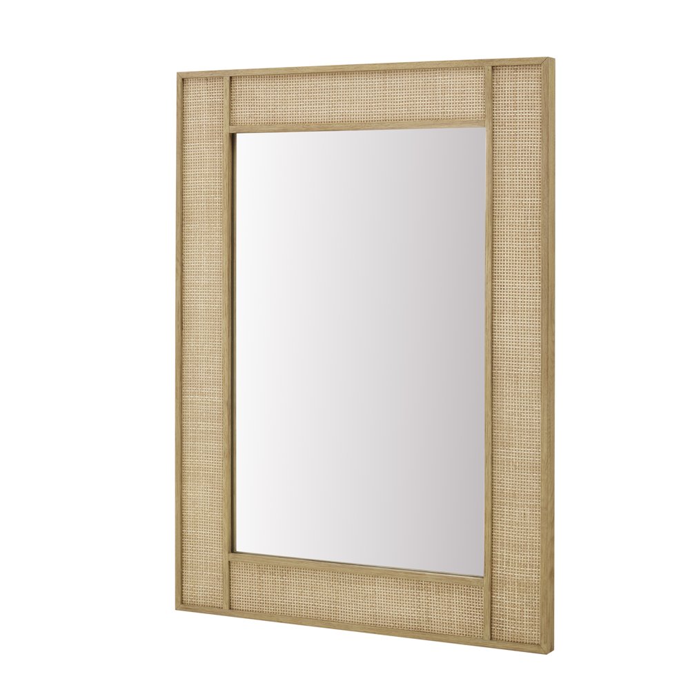 James Martin - Solene 28" Mirror, Seaside Oak - D225-M28-SSO view 4