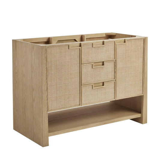 James Martin - Solene 48" Single Vanity, Seaside Oak - D225-V48-SSO view 1