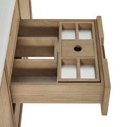 James Martin - Solene 48" Single Vanity, Seaside Oak, w/ 3 CM Victorian Silver Quartz Top - D225-V48-SSO-3VSL view 15