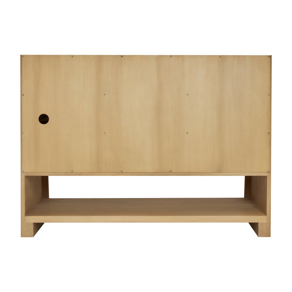 James Martin - Solene 48" Single Vanity, Seaside Oak, w/ 3 CM White Zeus Quartz Top - D225-V48-SSO-3WZ view 9