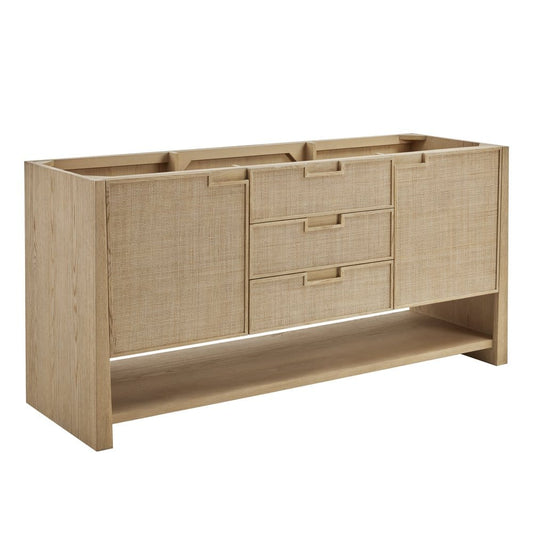 James Martin - Solene 72" Double Vanity, Seaside Oak - D225-V72-SSO view 1
