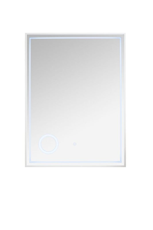 James Martin - Tampa 23.6" Mirror, Glossy White - 901-M23.6-GW view 1