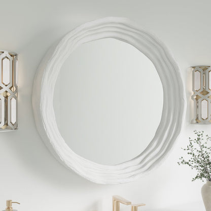 James Martin - Terra 30" Mirror, Limestone - 250-MR30-LST view 4