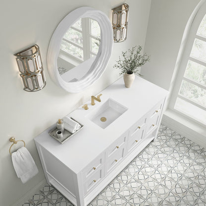 James Martin - Terra 30" Mirror, Limestone - 250-MR30-LST view 6