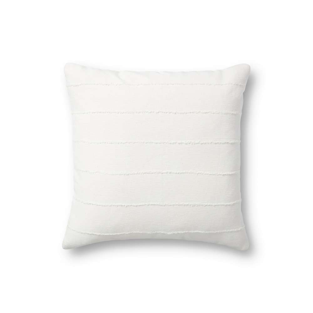 Jean Stoffer x Loloi - Julia Ivory 18 x 18 Cover w/Poly Pillow - PSETPJS0013IV00PIL1 veiw 1