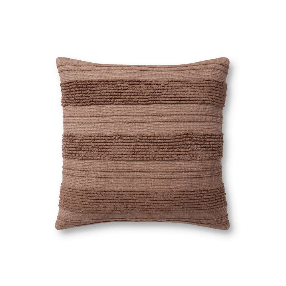 Jean Stoffer x Loloi - Kristy Clay 18 x 18 Cover w/Down Pillow - DSETPJS0001CG00PIL1 veiw 1