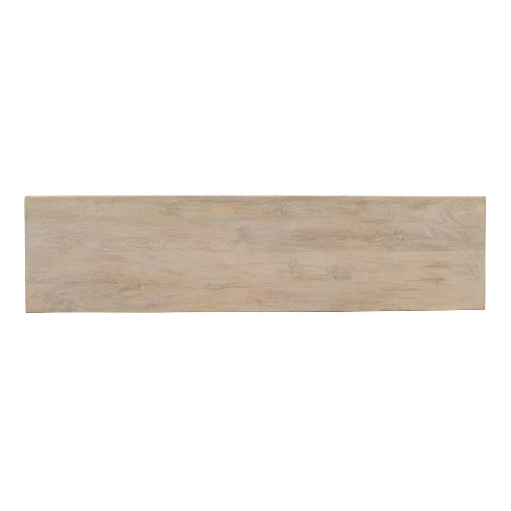 Jofran - Adele 71in Hand Carved Solid Wood Rustic Four-Door Sideboard Cabinet - 2358-71 view 13
