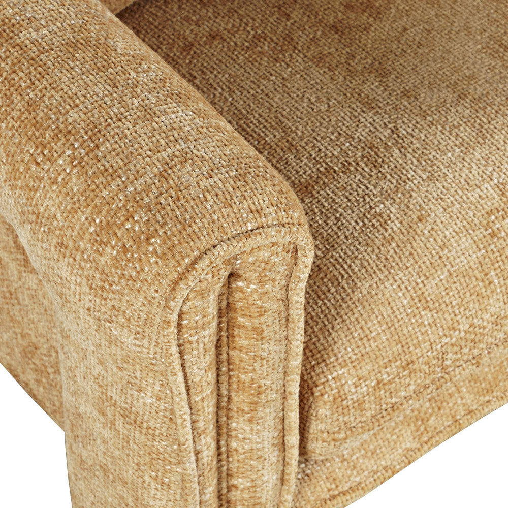 Jofran - Adley Modern Upholstered Vintage Accent Armchair with Pillow - ADLEY-CH-AMBER view 8