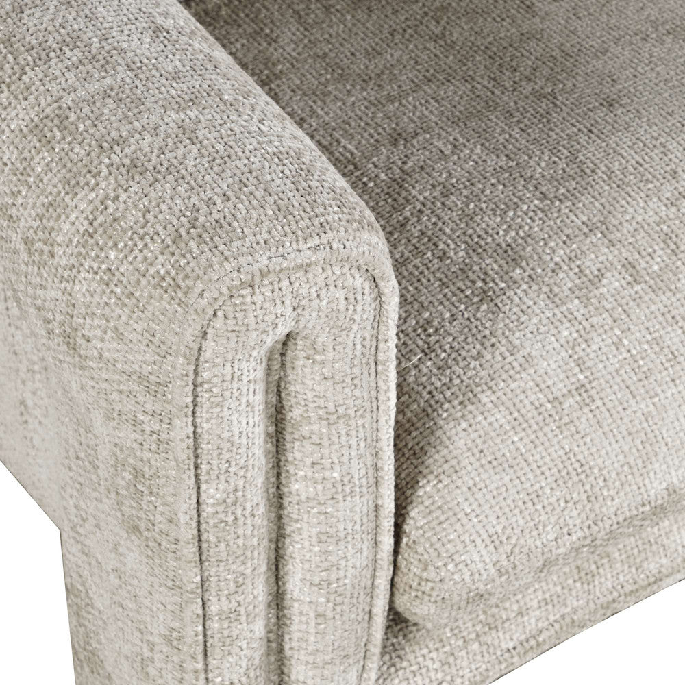 Jofran - Adley Modern Upholstered Vintage Accent Armchair with Pillow - ADLEY-CH-OYSTER view 8