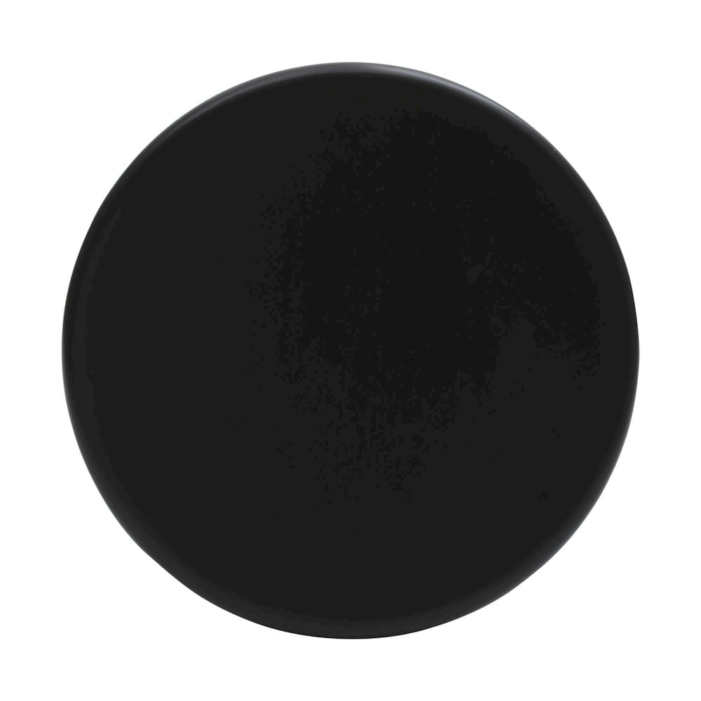 Jofran - Aero Curved Space Age Round Mid-Century Modern Solid Wood Accent End Table in Black - 2330-AEROBLK view 5