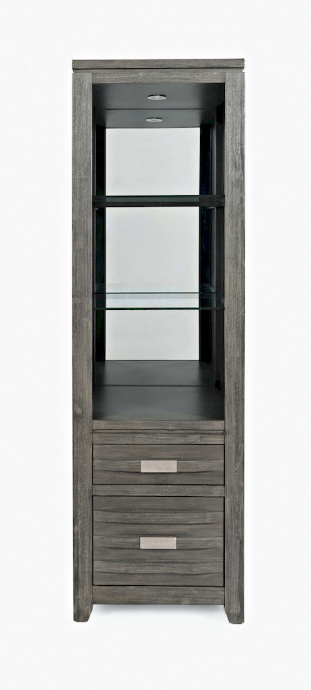 Jofran - Altamonte 22in Bookcase in Brushed Grey - 1854-22 view 1