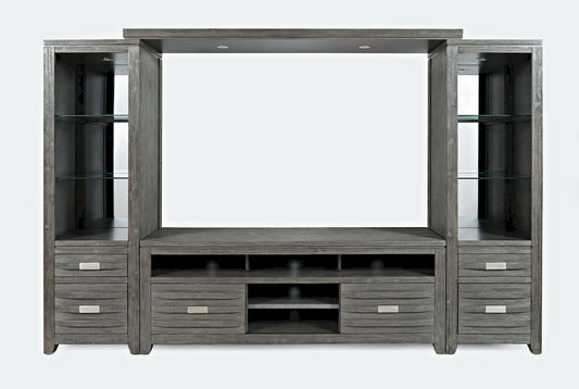 Jofran - Altamonte Entertainment wall in Brushed Grey - 1854-227078KT view 1