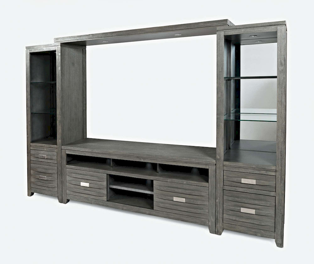 Jofran - Altamonte Entertainment wall in Brushed Grey - 1854-227078KT view 3