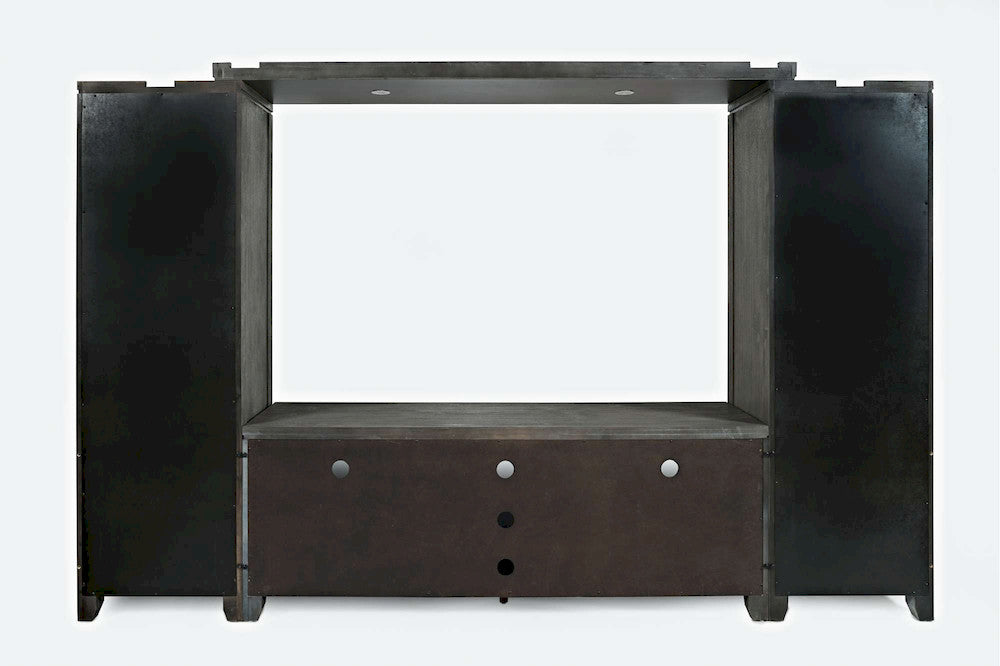 Jofran - Altamonte Entertainment wall in Brushed Grey - 1854-227078KT view 4