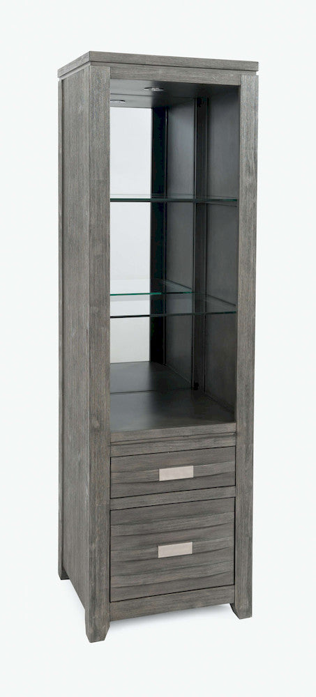 Jofran - Altamonte Entertainment wall in Brushed Grey - 1854-227078KT view 6