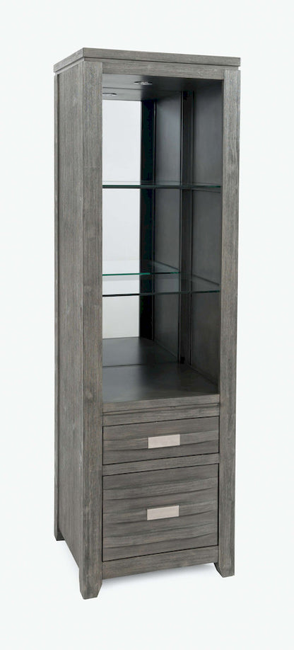Jofran - Altamonte Entertainment wall in Brushed Grey - 1854-227078KT view 6