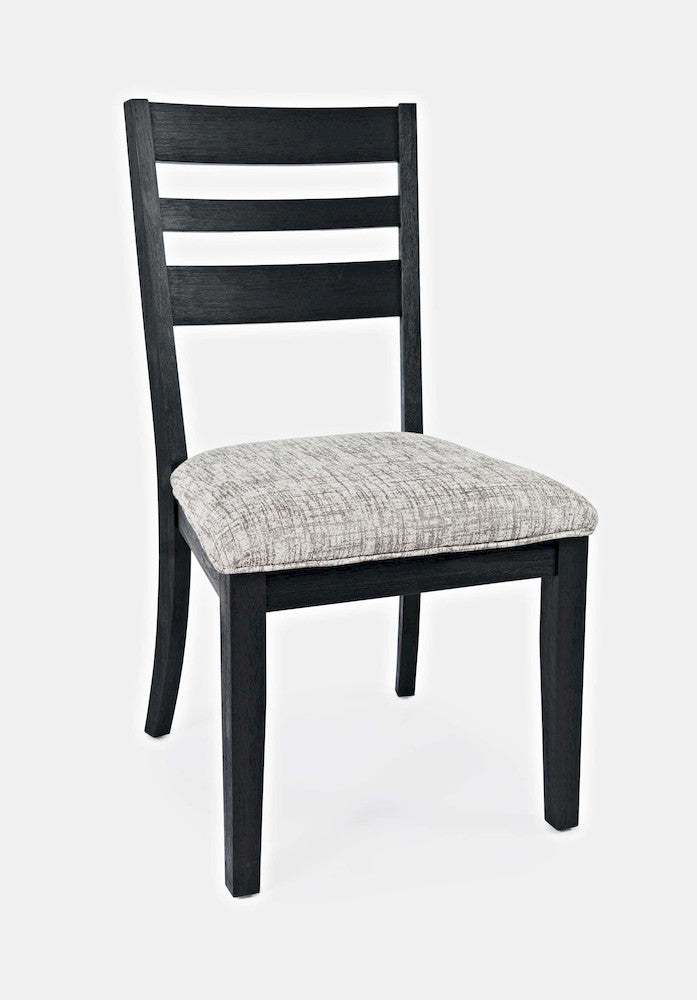 Jofran - Altamonte Ladderback Chair in Dark Charcoal (Set of 2) - 1851-420KD view 2