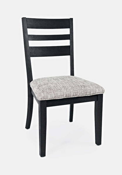 Jofran - Altamonte Ladderback Chair in Dark Charcoal (Set of 2) - 1851-420KD view 2