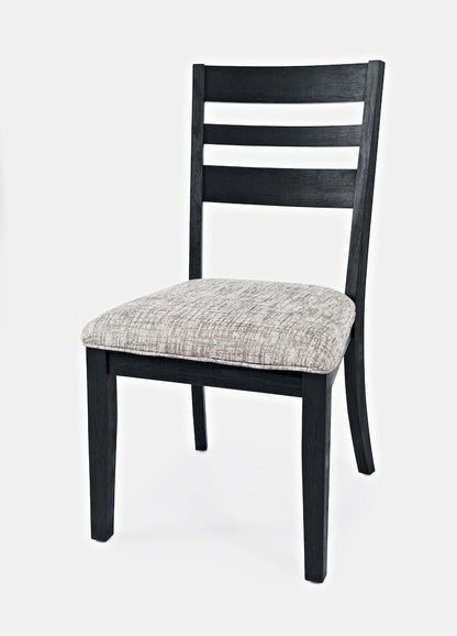 Jofran - Altamonte Ladderback Chair in Dark Charcoal (Set of 2) - 1851-420KD view 3