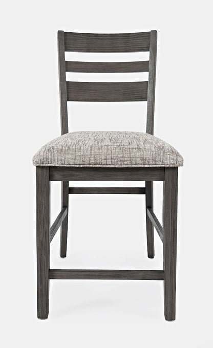Jofran - Altamonte Ladderback Counter Stool in Brushed Grey (Set of 2) - 1855-BS420KD view 1