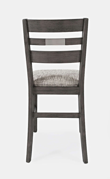 Jofran - Altamonte Ladderback Counter Stool in Brushed Grey (Set of 2) - 1855-BS420KD view 4